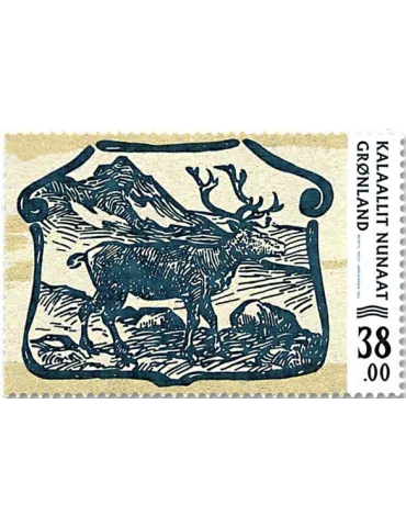 n° 763/764 - Timbre GROENLAND Poste