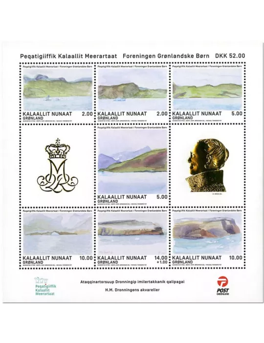 n° F756 - Timbre GROENLAND Poste