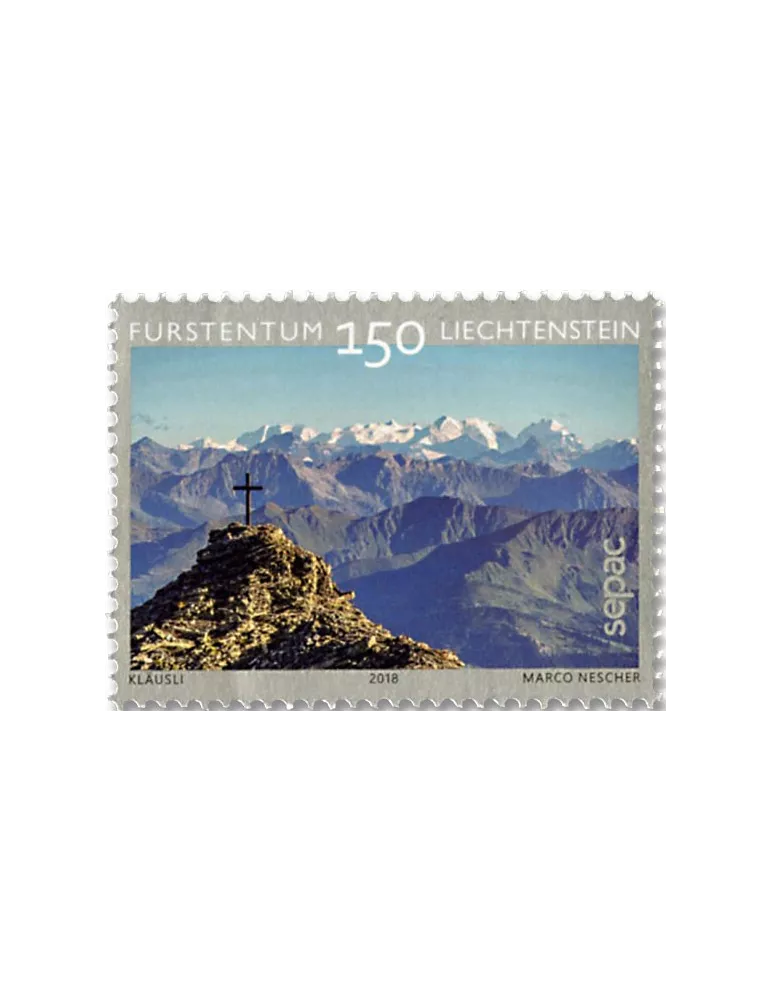 n° 1837 + n° 1838/1840 - Timbre LIECHTENSTEIN Poste