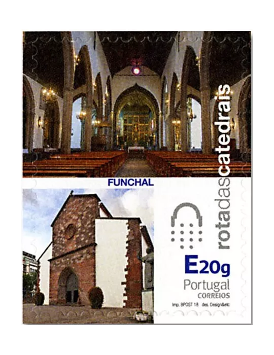 n° 386/390 - Timbre MADERE Poste