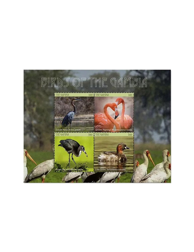 n° 5849/5852 - Timbre GAMBIE Poste