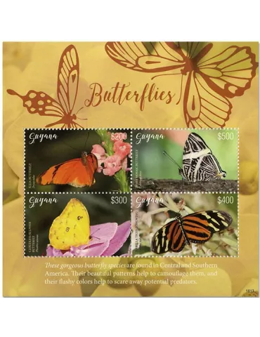 n° 6926/6929 - Timbre GUYANA Poste