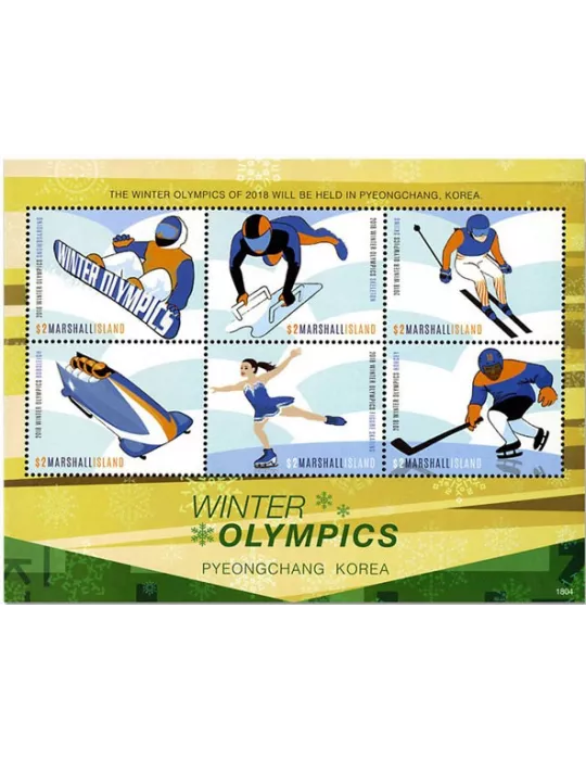 n° 3851/3856 - Timbre MARSHALL Poste