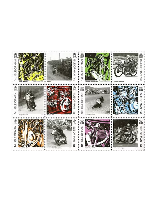 n° 2416/2427 - Timbre ILE DE MAN Poste
