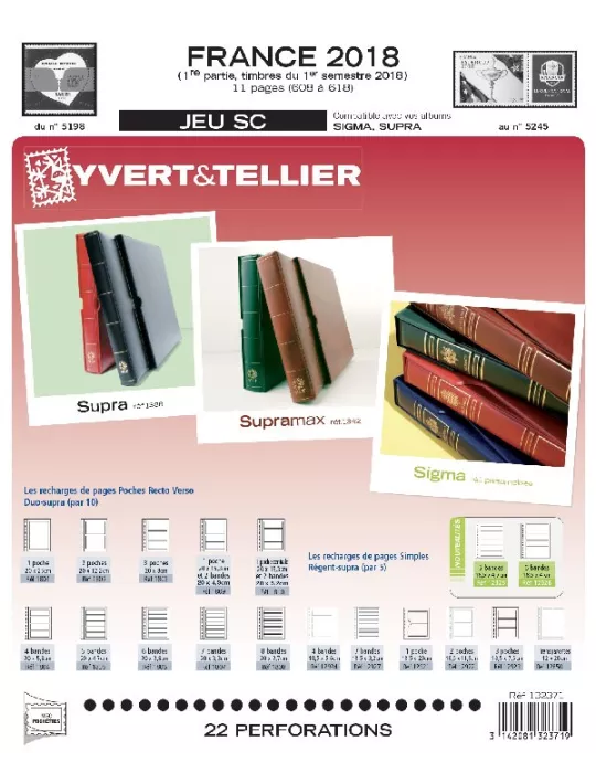 FRANCE SC : 2018 - 1ER SEMESTRE (JEUX AVEC POCHETTES)