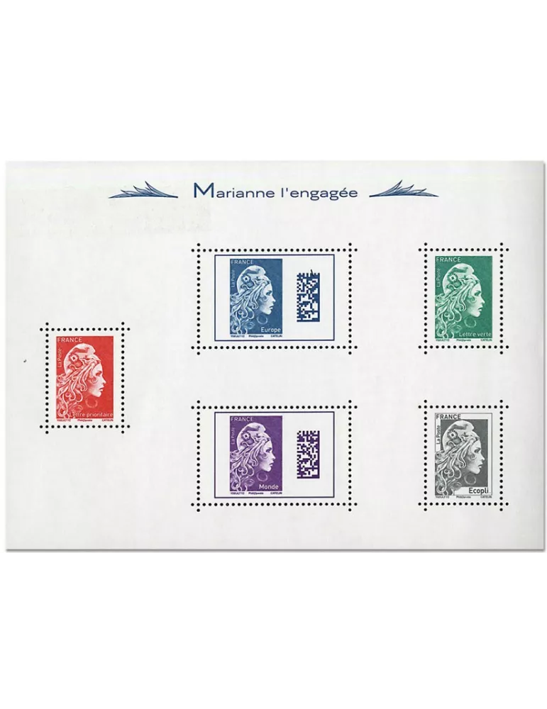 n° 143 - Timbre France Blocs et feuillets