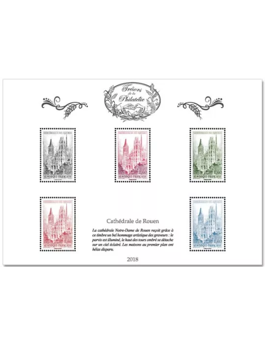 Blocs TRESORS DE LA PHILATELIE (2018)