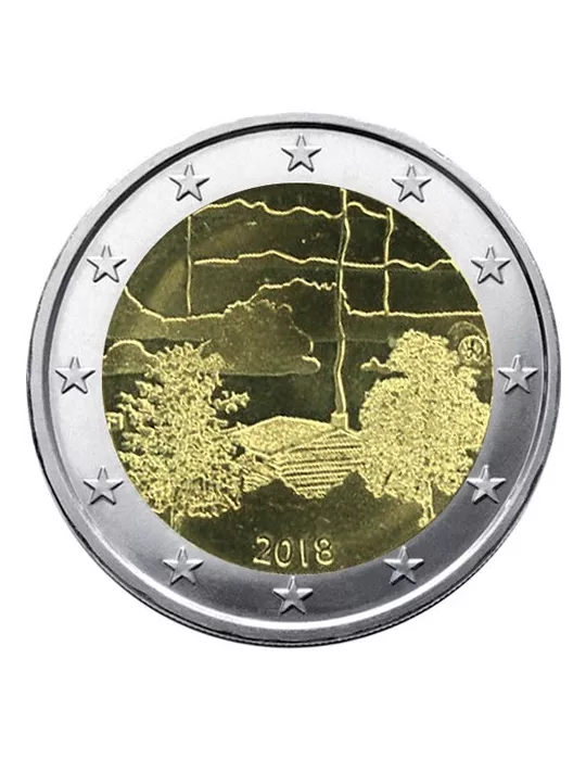 2 EURO COMMEMORATIVE 2018 : FINLANDE (Culture du Sauna Finlandais)