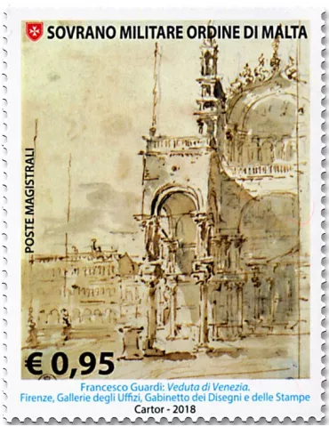 n° 1424/1427 - Timbre ORDRE de MALTE Poste