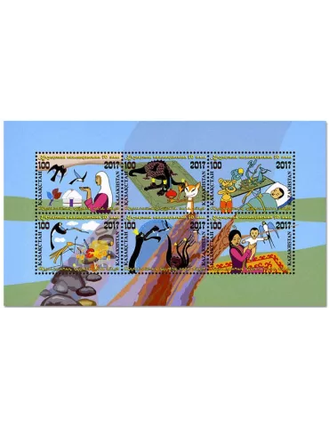 n° 99 - Timbre KAZAKHSTAN Blocs et feuillets