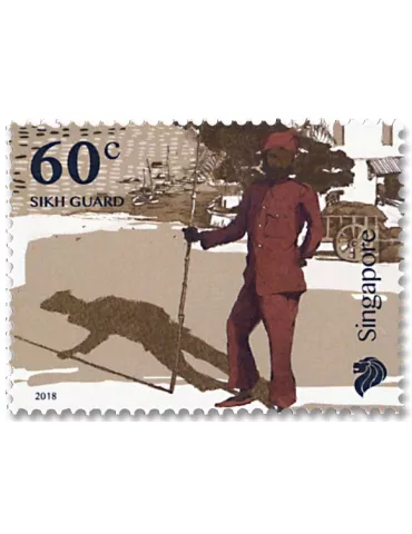 n° 2254/2257 - Timbre SINGAPOUR Poste 2
