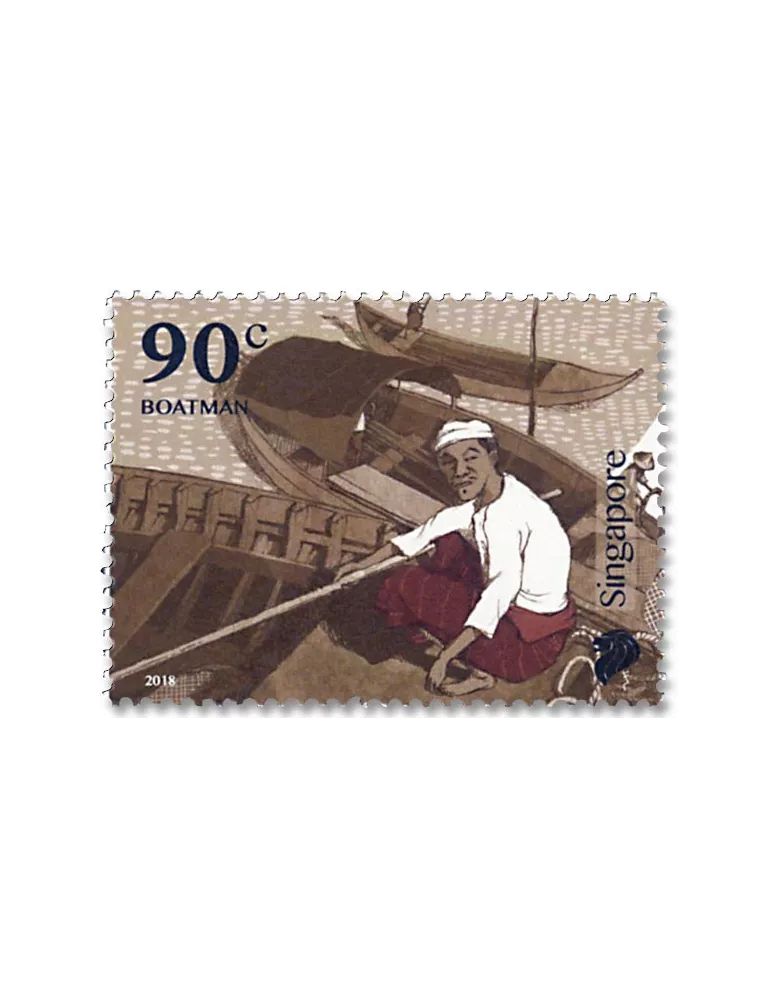 n° 2254/2257 - Timbre SINGAPOUR Poste