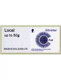 n° 94 - Timbre GIBRALTAR Timbres de distributeurs