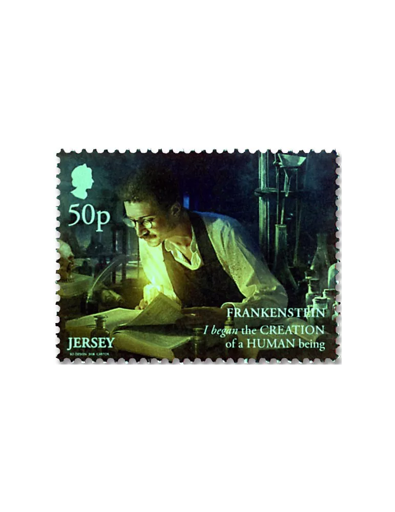 n° 2307/2314 - Timbre JERSEY Poste