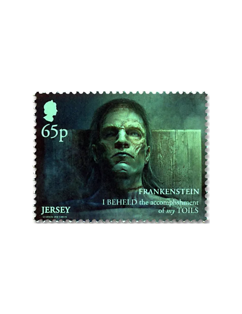 n° 2307/2314 - Timbre JERSEY Poste