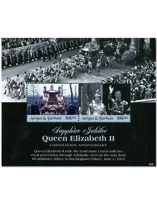 n° 770 - Timbre ANTIGUA Blocs et feuillets