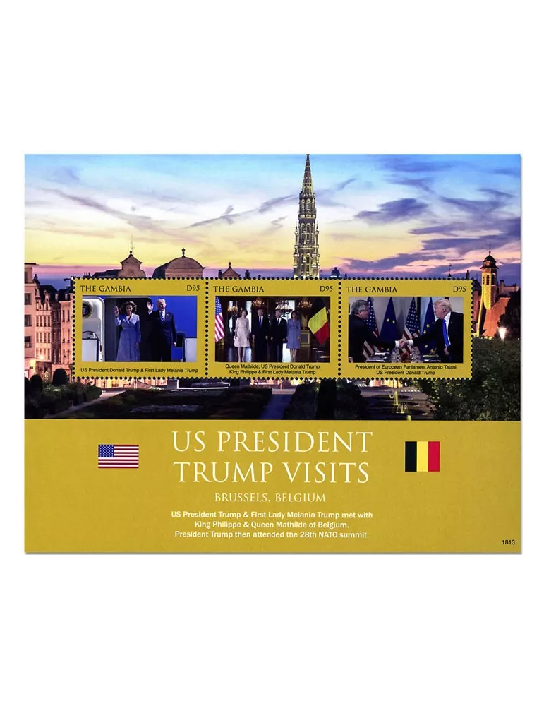 n° 5874/5876 - Timbre GAMBIE Poste