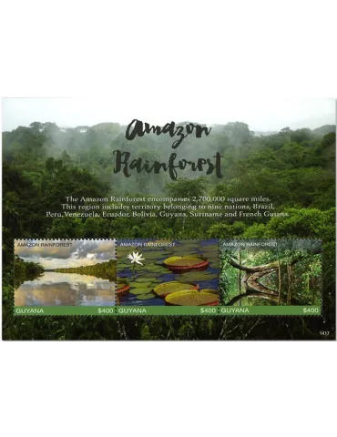 n° 6875/6877 - Timbre GUYANA Poste