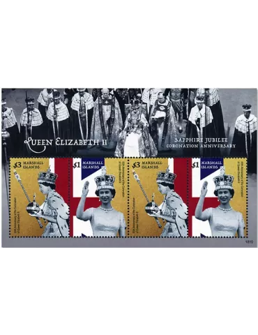 n° 3863/3863 - Timbre MARSHALL Poste