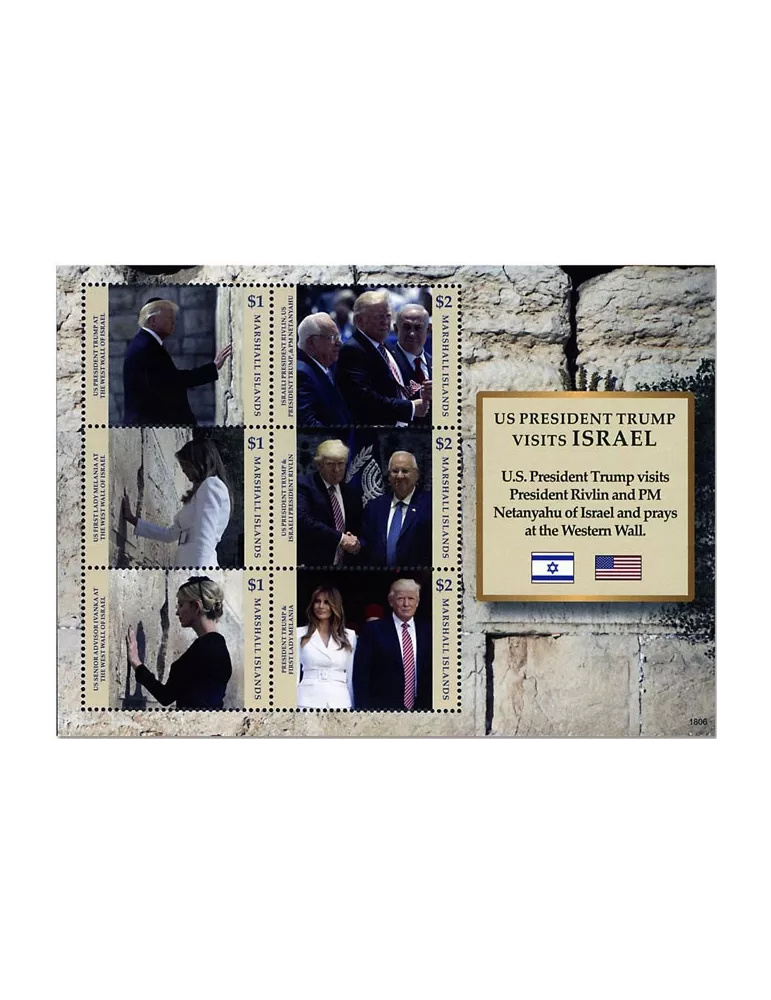 n° 3865/3870 - Timbre MARSHALL Poste