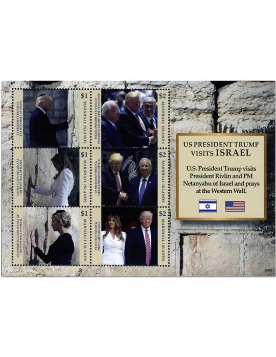 n° 3865/3870 - Timbre MARSHALL Poste