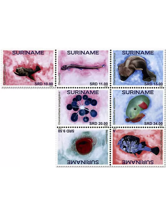 n° 2760/2766 - Timbre SURINAM Poste