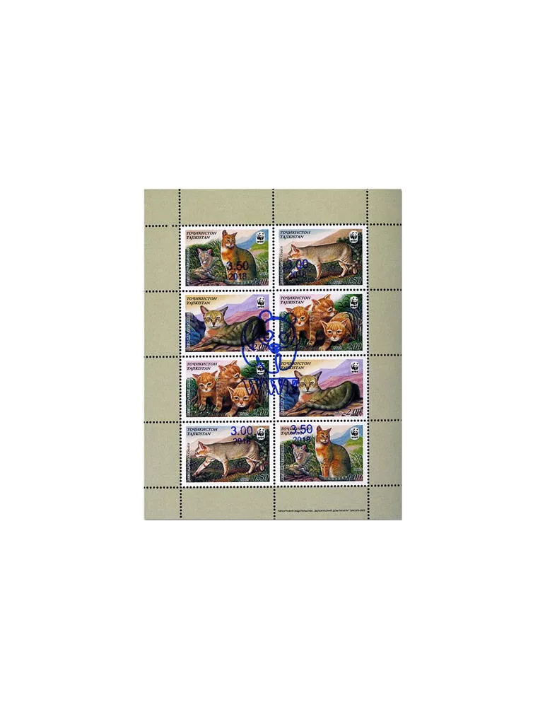 n° 145B/146B - Timbre TADJIKISTAN Poste