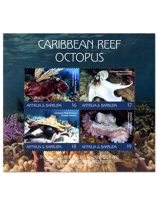 n° 4733/4736 - Timbre ANTIGUA Poste