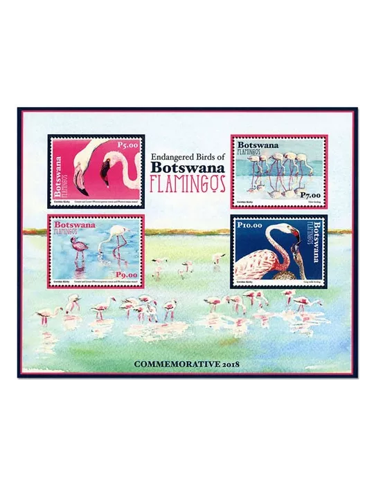 n° 56 - Timbre BOTSWANA Blocs et feuillets