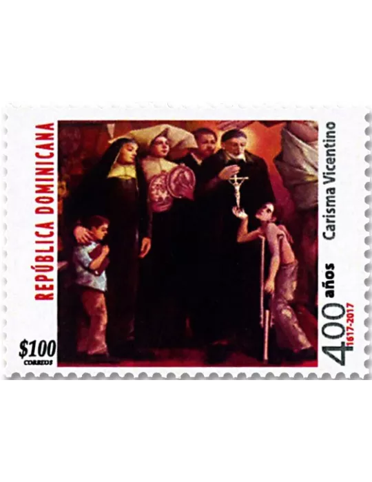 n° 2024 - Timbre DOMINICAINE Poste