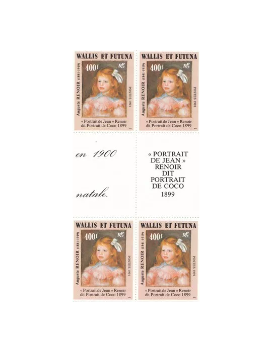 n° 411A - Timbre Wallis et Futuna Poste