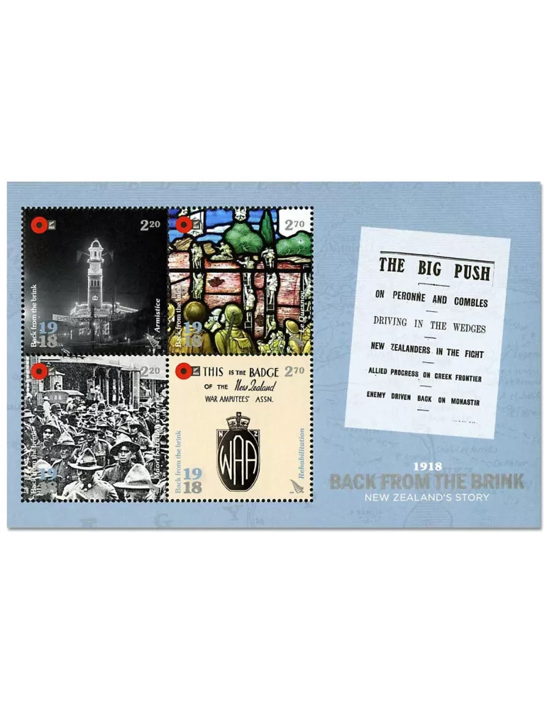 n° 358/359 - Timbre NOUVELLE-ZELANDE Blocs et feuillets