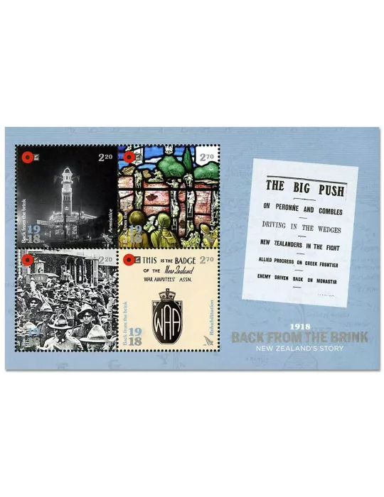 n° 358/359 - Timbre NOUVELLE-ZELANDE Blocs et feuillets