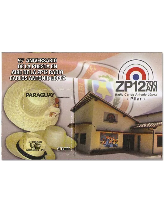 n° 70 - Timbre PARAGUAY Blocs et feuillets