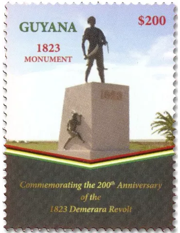 n° 7391 - Timbre GUYANA Poste