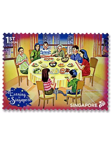 n° 2271/2276 - Timbre SINGAPOUR Poste