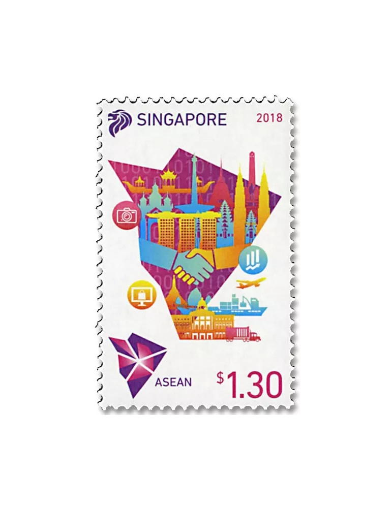 n° 2277/2279 - Timbre SINGAPOUR Poste