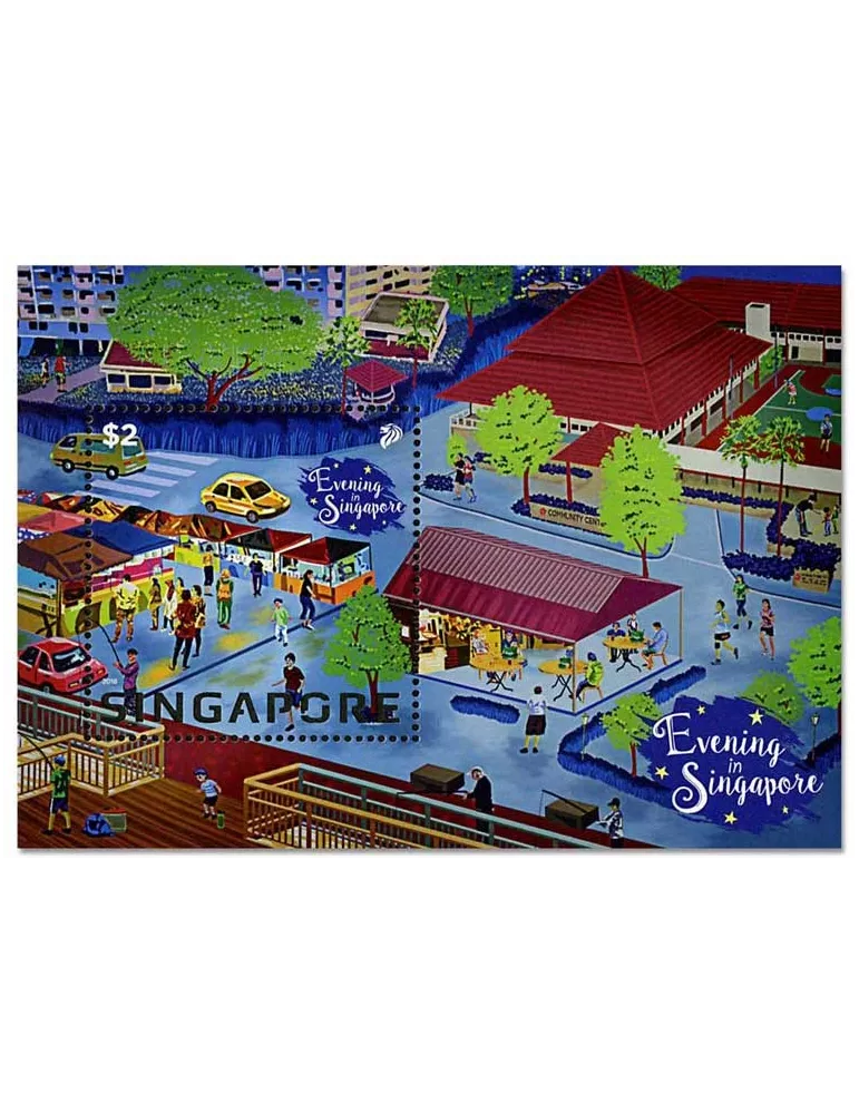 n° 201 - Timbre SINGAPOUR Blocs et feuillets