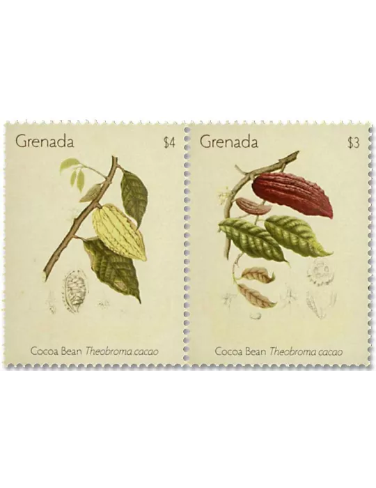 n° 6215/6216 - Timbre GRENADE Poste