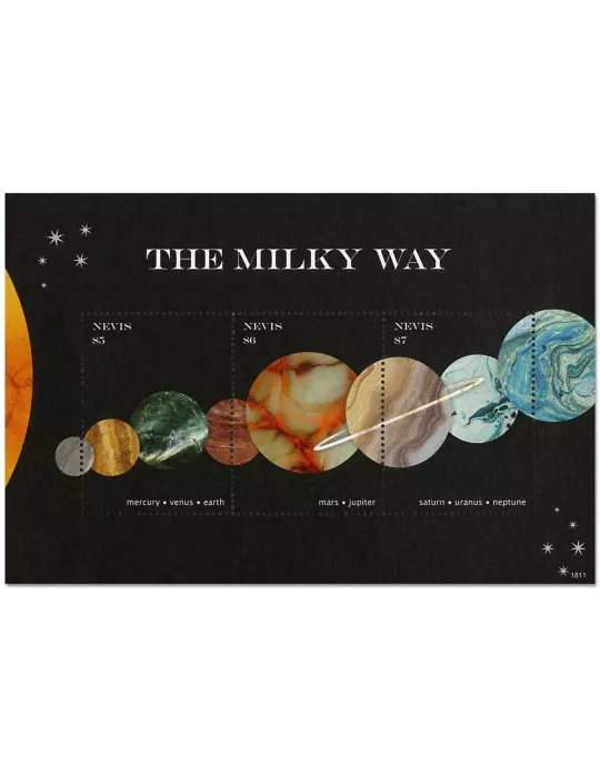 n° 2715/2717 - Timbre NEVIS Poste