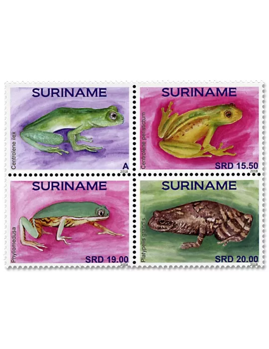 n° 2767/2770 - Timbre SURINAM Poste
