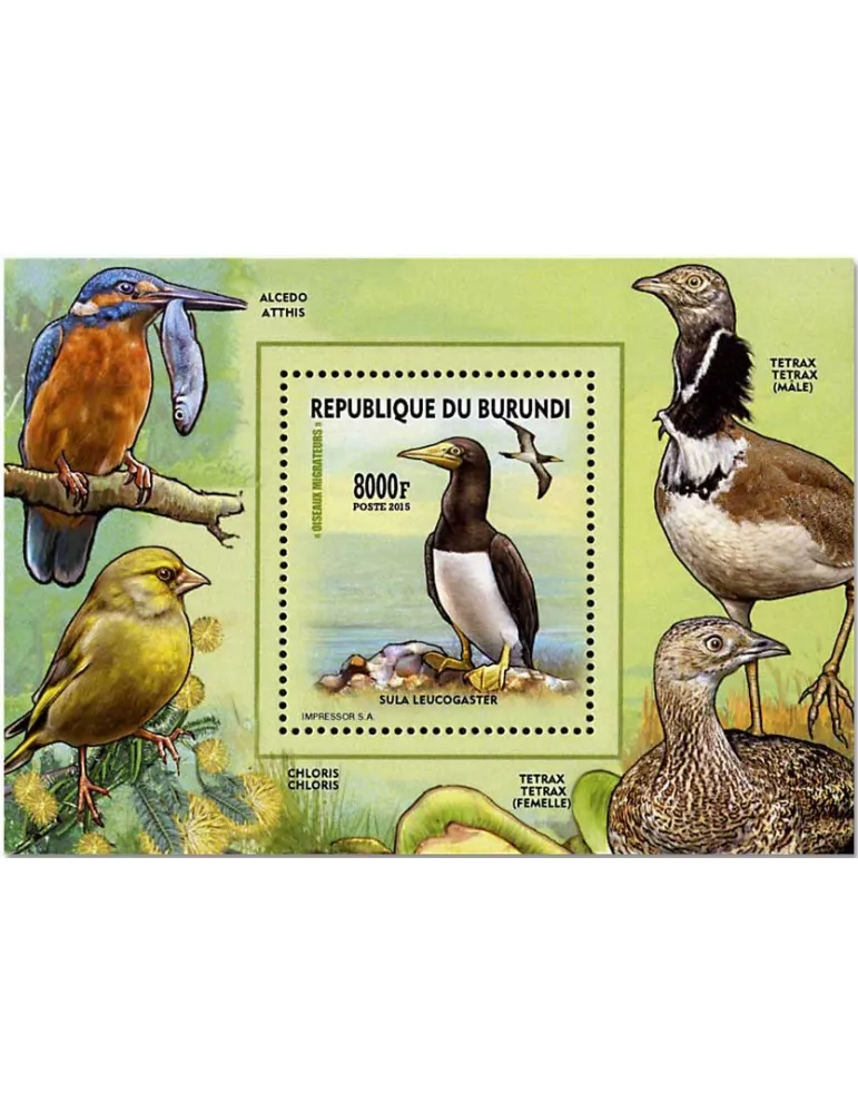 n° 411 - Timbre BURUNDI Blocs et feuillets