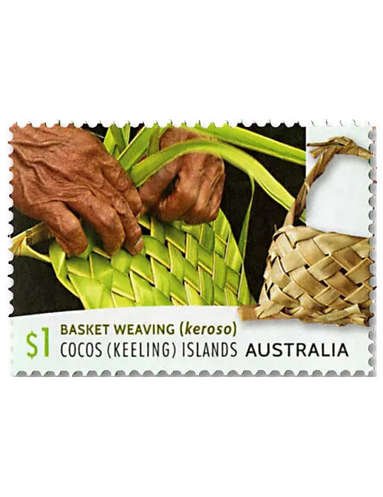 n° 510/512 - Timbre COCOS (ILES) Poste