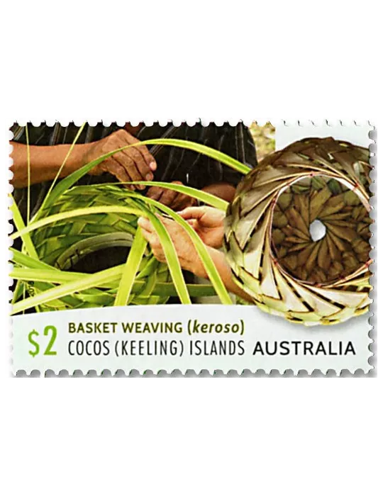 n° 510/512 - Timbre COCOS (ILES) Poste