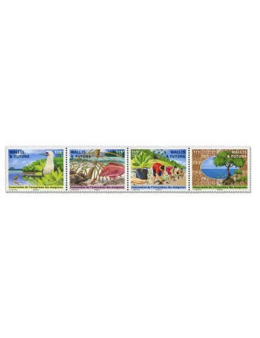 n° 897/900 - Timbre Wallis et Futuna Poste