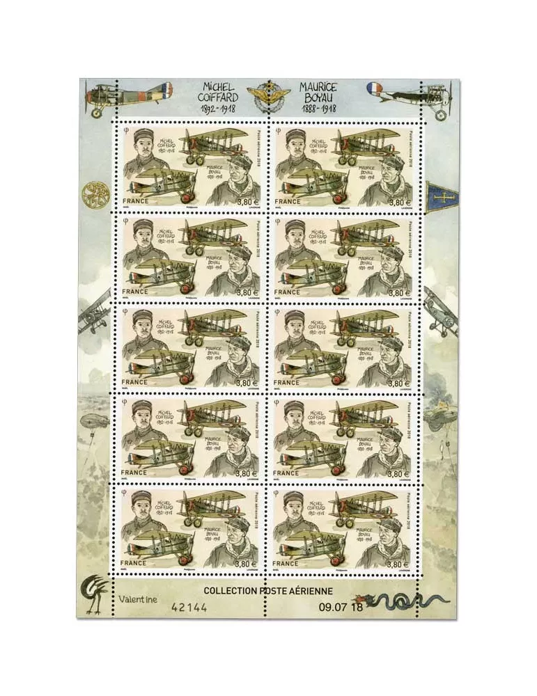 n° F82a - Timbre France Poste aérienne