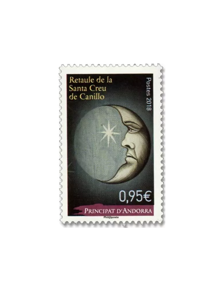 n° 823 - Timbre Andorre Poste