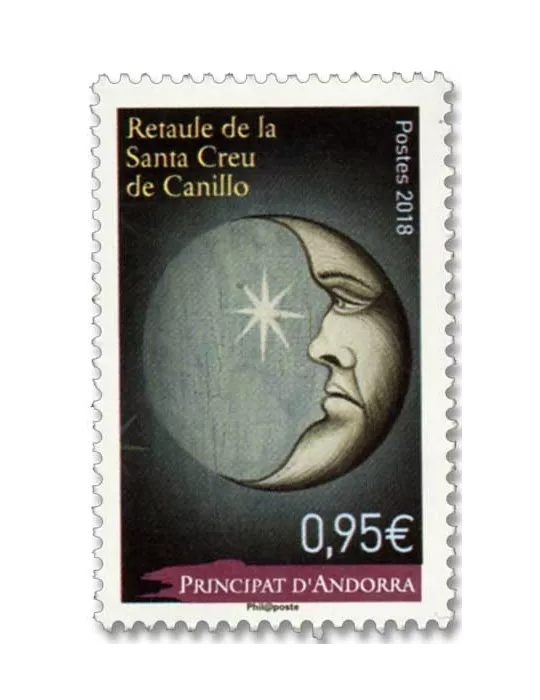 n° 823 - Timbre Andorre Poste