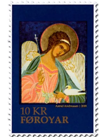 n° 927/928 - Timbre ILE FEROE Poste