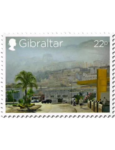 n° 1870/1869/1874 - Timbre GIBRALTAR Poste 2